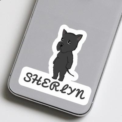 Sticker Giant Schnauzer Sherlyn Laptop Image