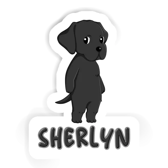 Labrador Retriever Sticker Sherlyn Notebook Image