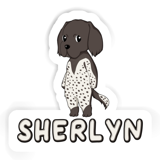 Sticker Sherlyn Small Munsterlander Notebook Image