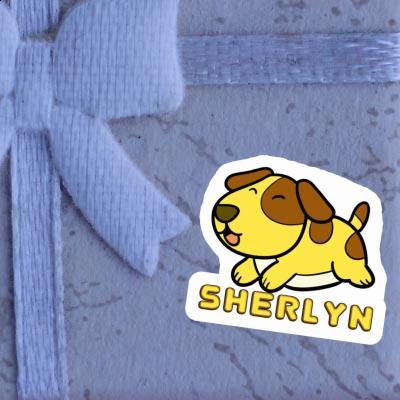 Sticker Sherlyn Dog Laptop Image