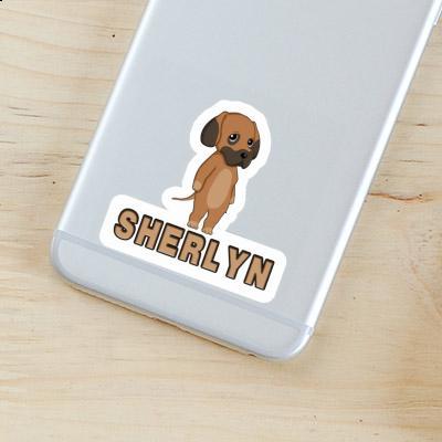 Sticker Sherlyn German Mastiff Gift package Image