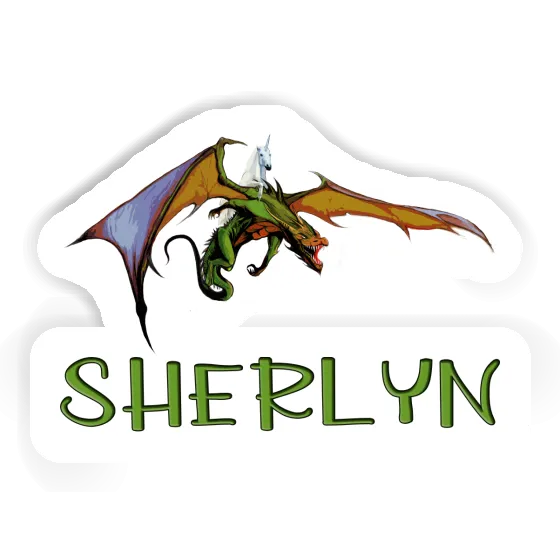 Sticker Sherlyn Dragon Laptop Image