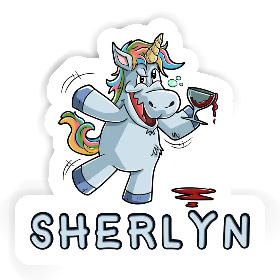 Unicorn Sticker Sherlyn Notebook Image