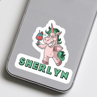 Sherlyn Autocollant Licorne festive Image