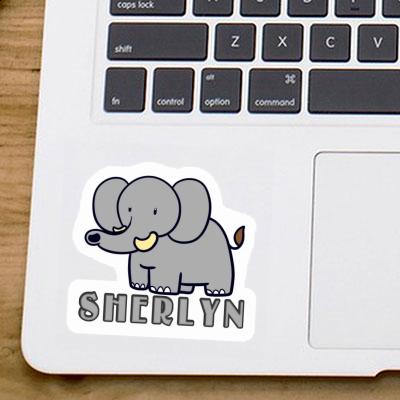 Elephant Sticker Sherlyn Notebook Image