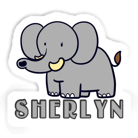 Elephant Sticker Sherlyn Gift package Image