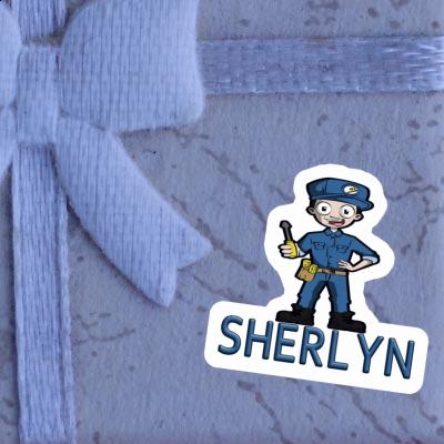 Sticker Electrician Sherlyn Notebook Image