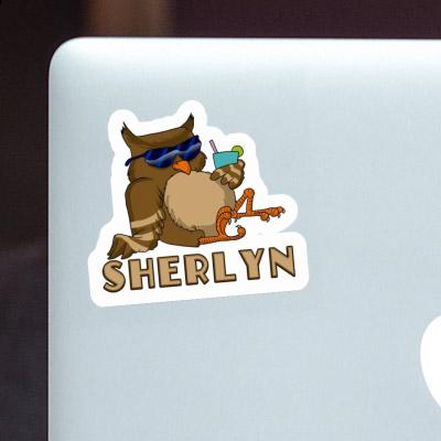 Sticker Sherlyn Cool Owl Image