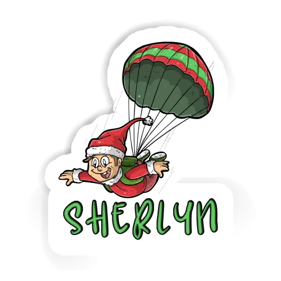 Skydiver Sticker Sherlyn Image