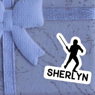 Fencer Sticker Sherlyn Notebook Image