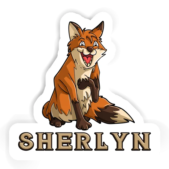 Fuchs Aufkleber Sherlyn Laptop Image