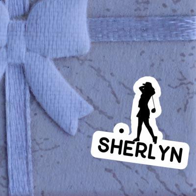 Sticker Sherlyn Golfer Gift package Image