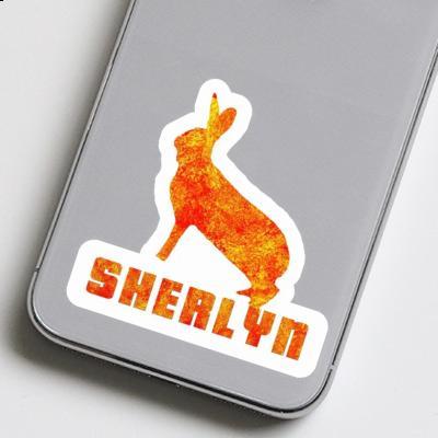 Sherlyn Sticker Rabbit Laptop Image