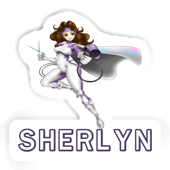 Sticker Hairdresser Sherlyn Gift package Image