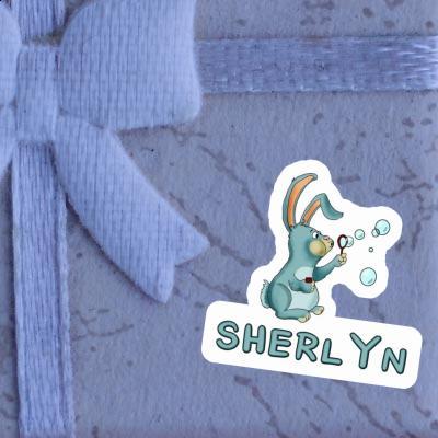 Sticker Sherlyn Rabbit Laptop Image