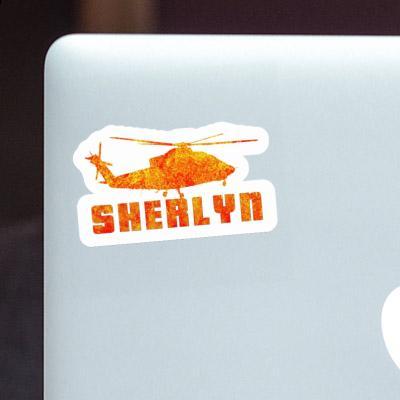 Hubschrauber Sticker Sherlyn Laptop Image