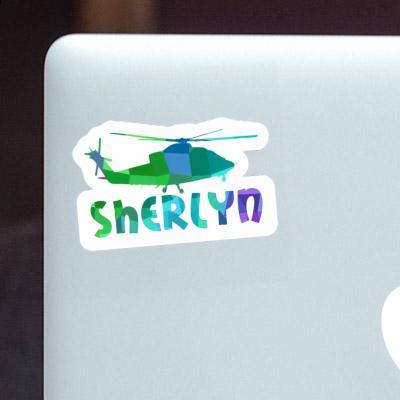 Sherlyn Sticker Helicopter Image