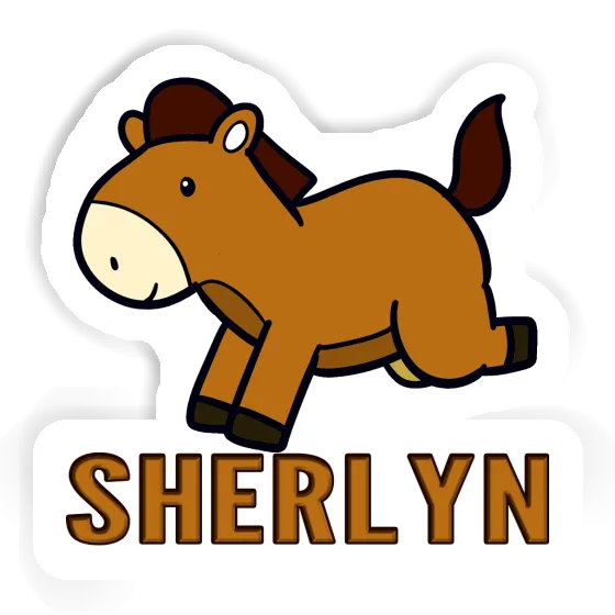 Sticker Sherlyn Horse Laptop Image