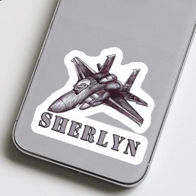 Sherlyn Sticker Flugzeug Laptop Image