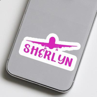 Sherlyn Sticker Airplane Image