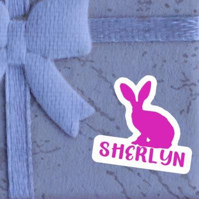 Sticker Sherlyn Rabbit Laptop Image