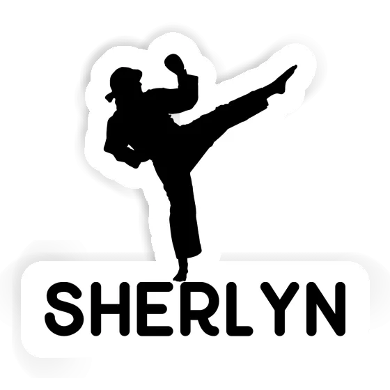 Sticker Karateka Sherlyn Notebook Image