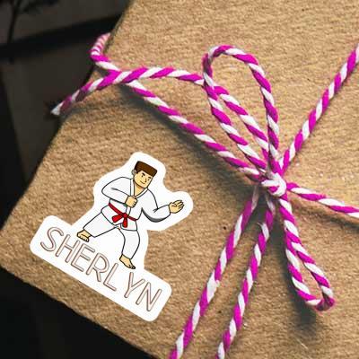 Sticker Karateka Sherlyn Notebook Image