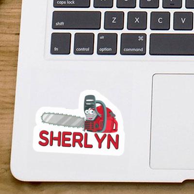 Sherlyn Sticker Chainsaw Image