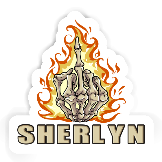 Sherlyn Sticker Middlefinger Gift package Image