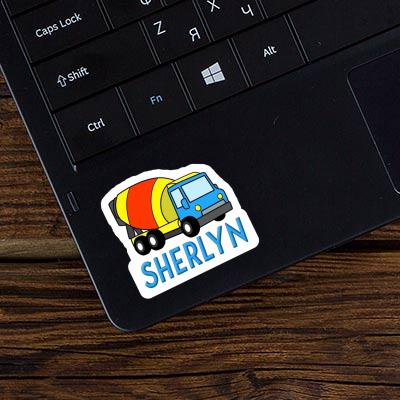 Mischer-LKW Sticker Sherlyn Laptop Image