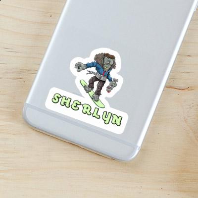 Sherlyn Sticker Snowboarder Gift package Image