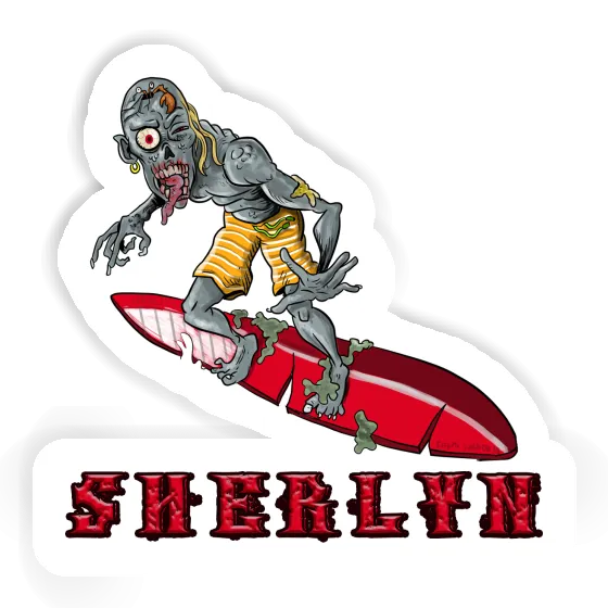 Sherlyn Autocollant Surfeur Image