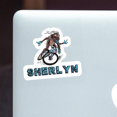 Sticker Biker Sherlyn Notebook Image