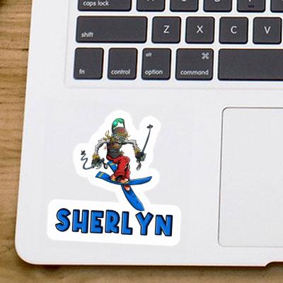 Sherlyn Sticker Skier Gift package Image