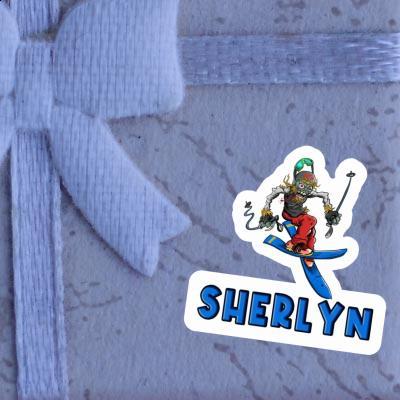 Sherlyn Autocollant Skieur Image