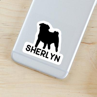 Sherlyn Sticker Pug Image