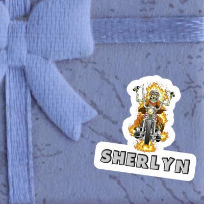 Sticker Motorcycle Rider Sherlyn Gift package Image