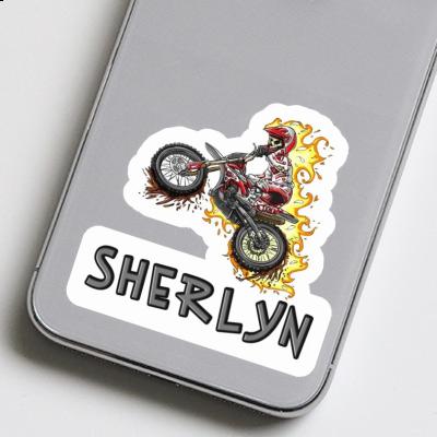 Sherlyn Sticker Motocrosser Image