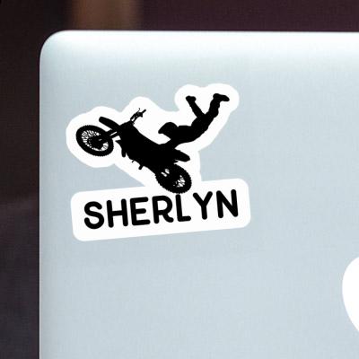 Sticker Sherlyn Motocross Rider Gift package Image