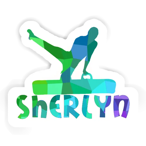 Sticker Gymnast Sherlyn Laptop Image