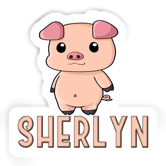 Sherlyn Sticker Piglet Image