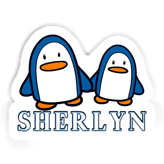 Sticker Sherlyn Penguin Gift package Image