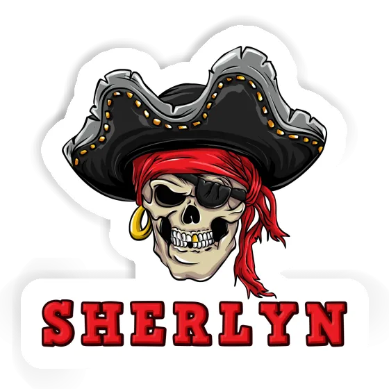 Pirate Sticker Sherlyn Laptop Image