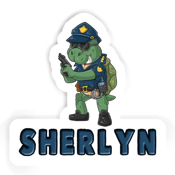 Sticker Police Officer Sherlyn Image