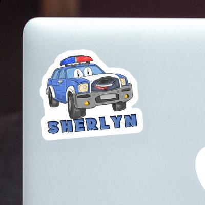 Sticker Sherlyn Police Car Gift package Image