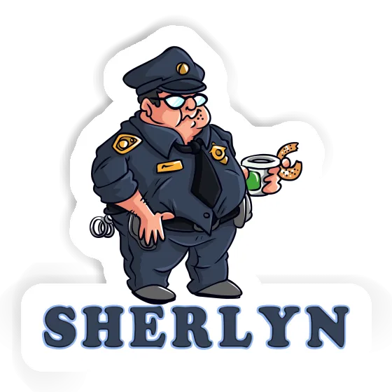 Police Officer Sticker Sherlyn Image