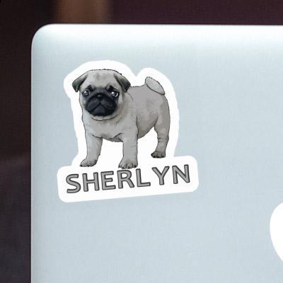 Sherlyn Sticker Pug Image