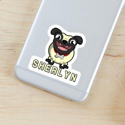 Pug Sticker Sherlyn Gift package Image