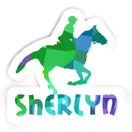 Horse Rider Sticker Sherlyn Image