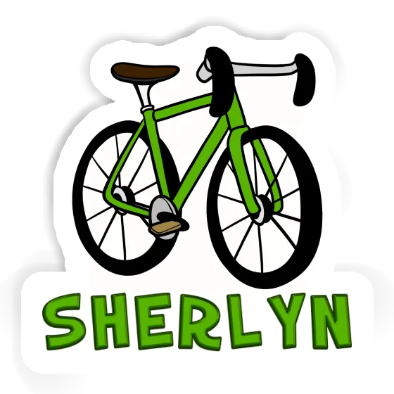 Sherlyn Sticker Racing Bicycle Notebook Image